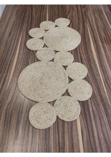 Hasır Runner & Supla / Amerikan Servis & Bardak Altlığı & Dekoratif Sepet Takımı modelleri