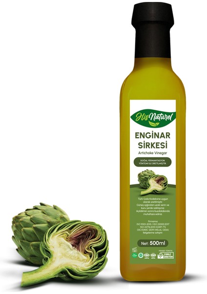 Organik Yıllanmış Ananas Enginar Sirkesi Doğal Fermantasyon 2'li Set 500 Ml. modelleri