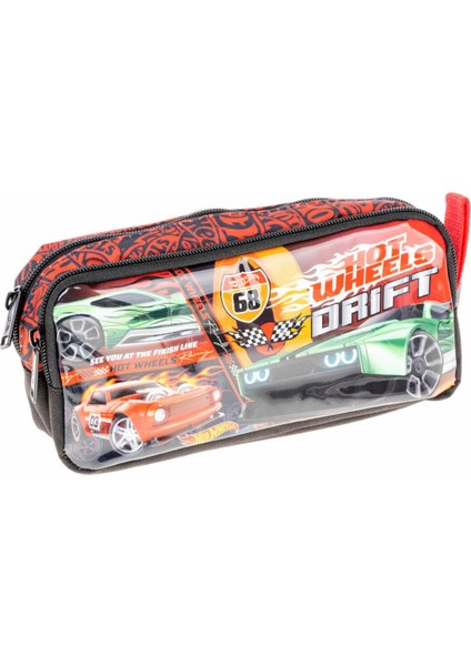 Hotwheels Kalem Çantası Çift Bölmeli Drift OTTO-48378 3788