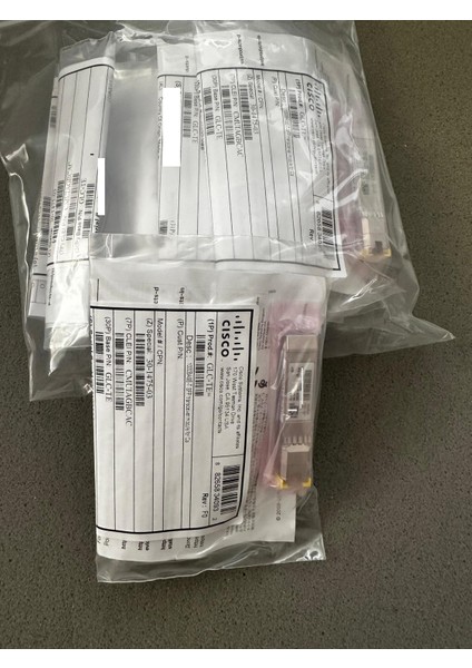 Glc-Te 30-1475-03 Sfp Modül Cisco Glc-Te= 1000BASE-T Sfp Module, Copper Rj-45, Max 100MT V3