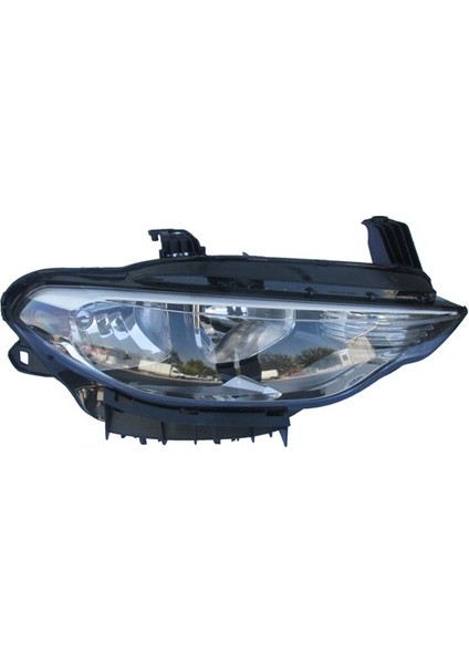 Fiat Egea Sd/hb/sw 15/20 Far Lambası Sağ Elektri̇kli̇/motorlu (Si̇yah/ni̇kelajlı) (H7/H15) (Ayfar)