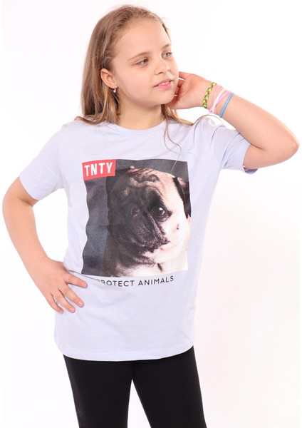 Çocuk Önü Baskılı Tişört