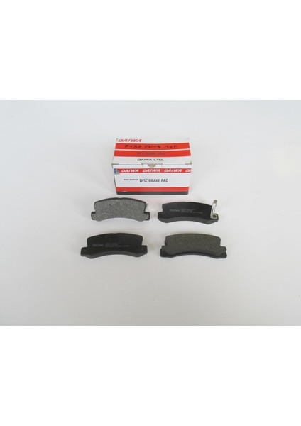 Toyota Avensis 98/00 Arka Fren Balatası 1,8/2,0 (Di̇sk) (107,6X35X15) (Daıwa)