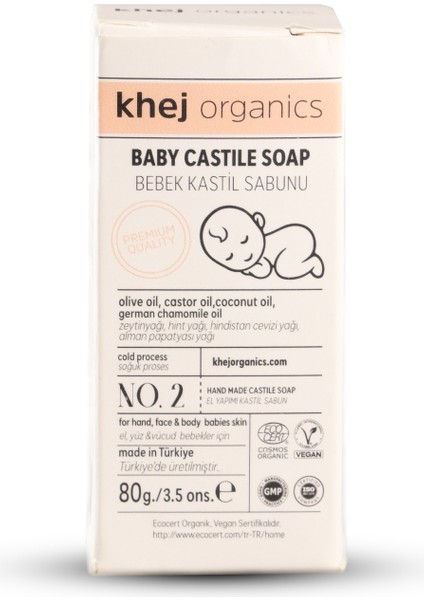 No.2 - Organik Vegan Bebek Kastil Sabunu (Bebek Sabunu) fiyatları