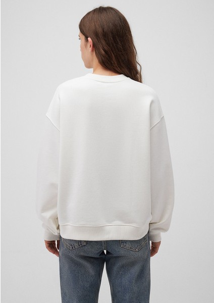 Logo Baskılı Beyaz Sweatshirt 1S10148-70069 fırsatları