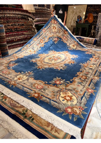 El Dokuma Kabartmalı Çin Halısıdır Ebat 310X244. indirimleri