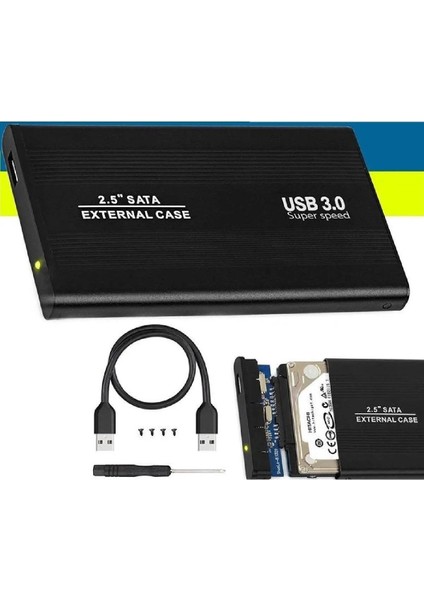 USB 3.0 Sata 2.5 Inç SSD Harici Taşınabilir Harddisk Kutusu 5262