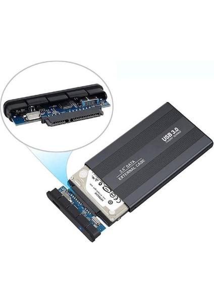 USB 3.0 Sata 2.5 Inç SSD Harici Taşınabilir Harddisk Kutusu 5262