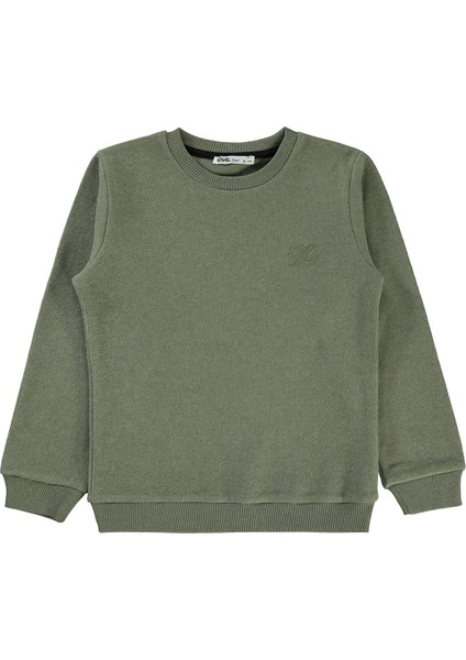 Civil Boys Erkek Çocuk Sweatshirt 6-9 Yaş Açık Haki