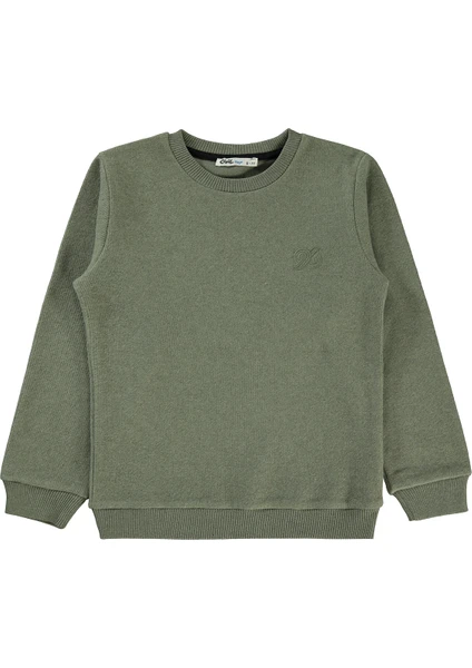 Civil Boys Erkek Çocuk Sweatshirt 6-9 Yaş Açık Haki