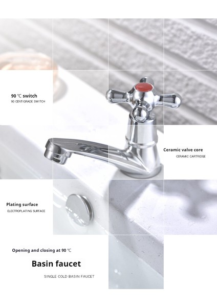 Lavabo Için Tek Delikli Mikser (Yurt Dışından)
