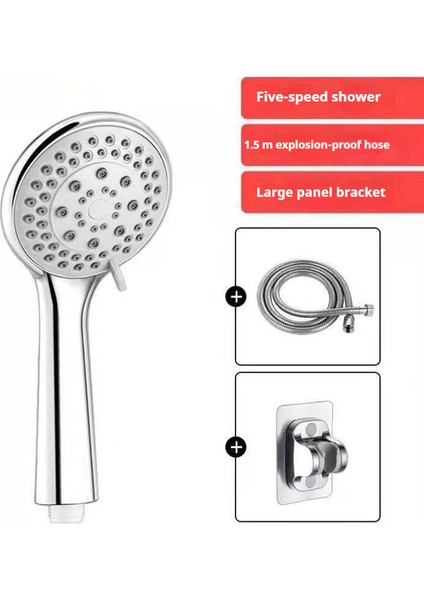 Beş Hızlı Güçlendirici Duş Başlığı Banyo Duş Başlığı (Yurt Dışından) fiyatları