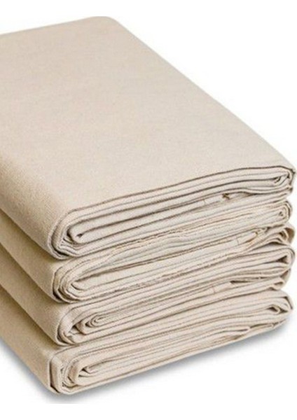 5 Metre Pamuklu Hambez Kumaş–amerikan Bezi Kumaş-Naturel Kumaş