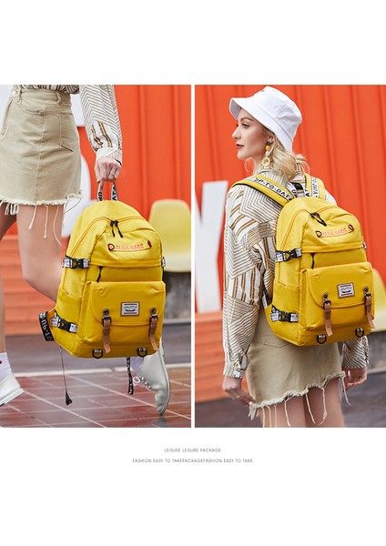 17 Inch High School Student Large Capacity Backpack Laptop Bag With USB Charging, Travel Casual Daypack (Yurt Dışından) fiyatları