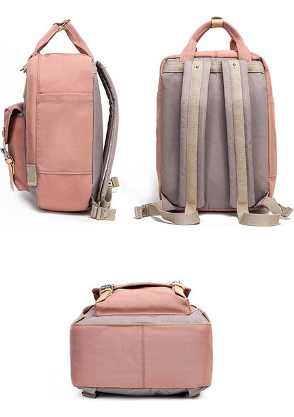 15 Inç Colorblock Büyük Kapasiteli Sırt Çantası (Yurt Dışından) fiyatları