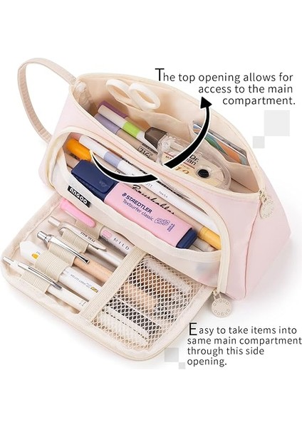 Büyük Kapasiteli Depolama Kırtasiye Kalem Kutusu, Öğrenci Kalem Kutusu Organizatörü (Yurt Dışından) fiyatları