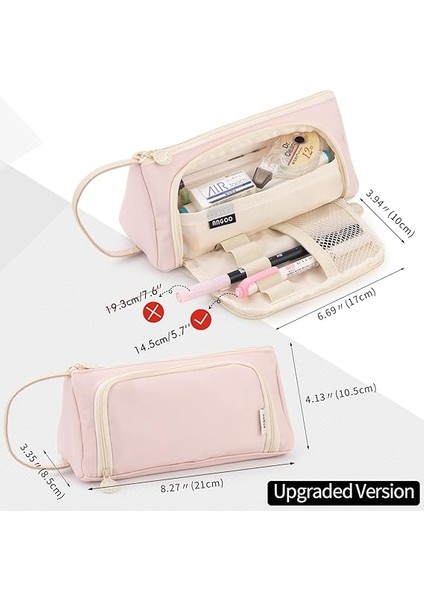 Büyük Kapasiteli Depolama Kırtasiye Kalem Kutusu, Öğrenci Kalem Kutusu Organizatörü (Yurt Dışından) indirimleri