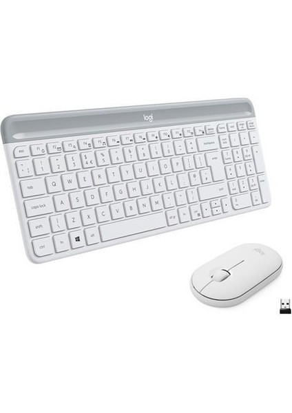 LOGITECH MK470 Kablosuz Q Trk Beyaz Multimedya Klavye - Mouse Set 920-009436