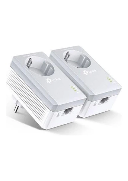 Tp-Lınk Tl-Pa4010p Kıt Av600 Powerline Adapter With Ac Pass Through