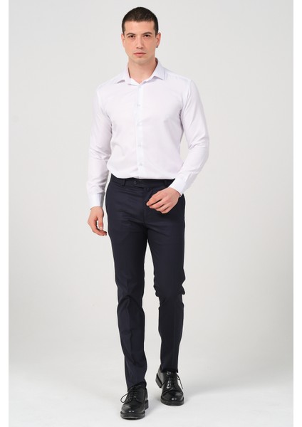 Slim Fit Erkek Kumaş Pantolon