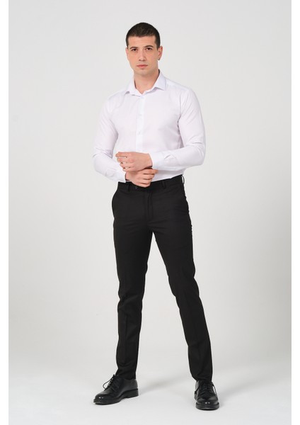 Slim Fit Erkek Kumaş Pantolon