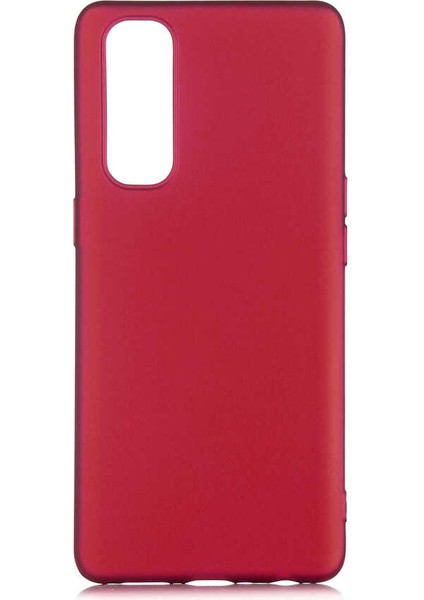 Oppo Reno 4 Pro Kılıf Premier Silikon Kapak - Mürdüm