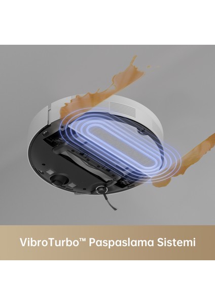 S10 Robot Süpürge ve Paspas, 7,000PA Vormax™ Emiş, Vibroturbo™ Paspaslama Sistemi, Akıllı Halı Temizleme, Yükseltilebilir Tam Kauçuk Silindirik Fırça