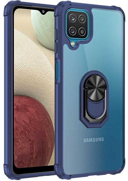 Samsung Galaxy A12 Kılıf Mola Kapak - Lacivert