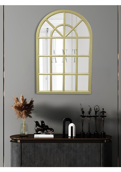 Pencere Model Ayna Duvar Aynası Salon Aynası Dressuar Aynası 103CM x 70 cm