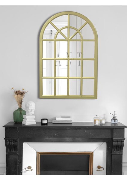Pencere Model Ayna Duvar Aynası Salon Aynası Dressuar Aynası 103CM x 70 cm