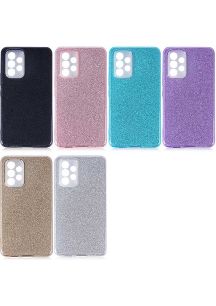 Cepte Aksesuar Galaxy A53 5g Kılıf Zore Shining Silikon-Gold fiyatları