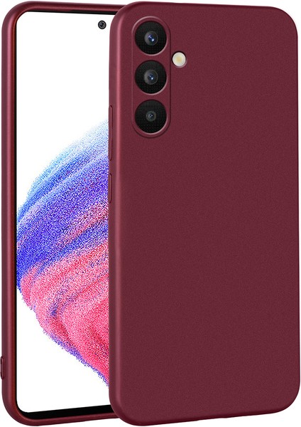 Samsung Galaxy A34 Kılıf Premier Silikon Kapak - Mürdüm