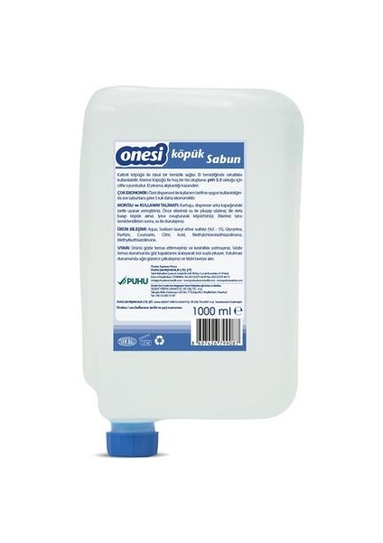 Köpük Sabun 1000 ml 12 Adet