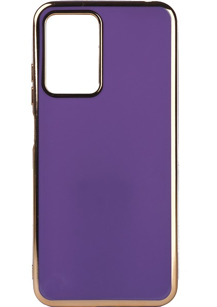 Cepte Aksesuar Xiaomi Redmi Note 11E Kılıf Zore Bark Kapak-Derin Mor