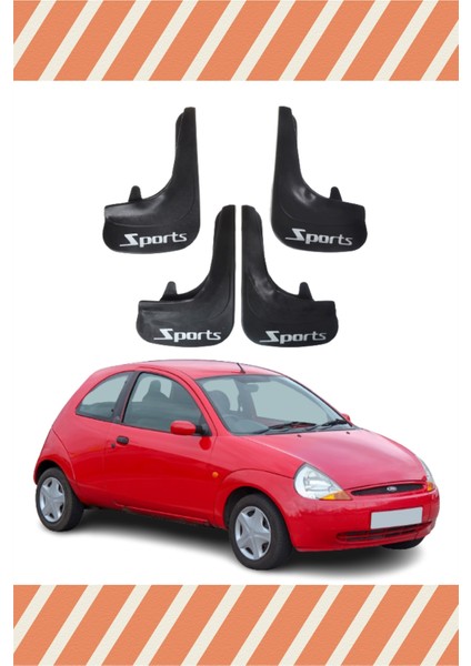 Ford Ka- Sports Yazılı 4'Lü Tozluk Çamurluk Paçalık