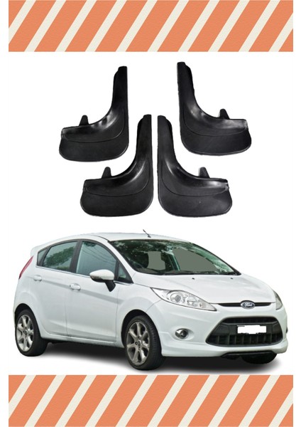 Ford Fiesta 2010-2017 4'Lü Tozluk Çamurluk Paçalık