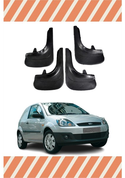 Ford Fiesta Van 2005 Ve Sonrası 4'Lütozluk Çamurluk Paçalık