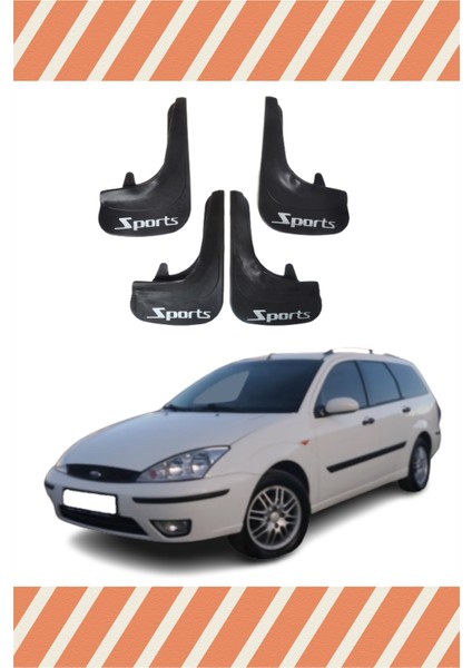 Ford Focus 1 Stw Sports Yazılı 4'Lütozluk Çamurluk Paçalık