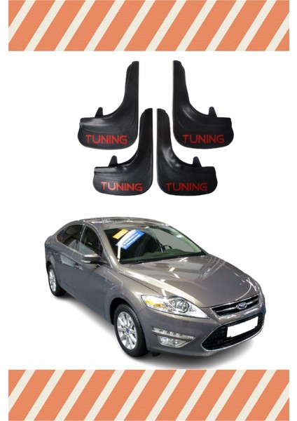 Ford Mondeo 2008-2013 Tunıng Yazılı 4'Lü Tozluk Çamurluk Paçalık