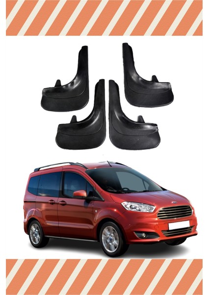 Ford Courier 4'Lü Tozluk Çamurluk Paçalık