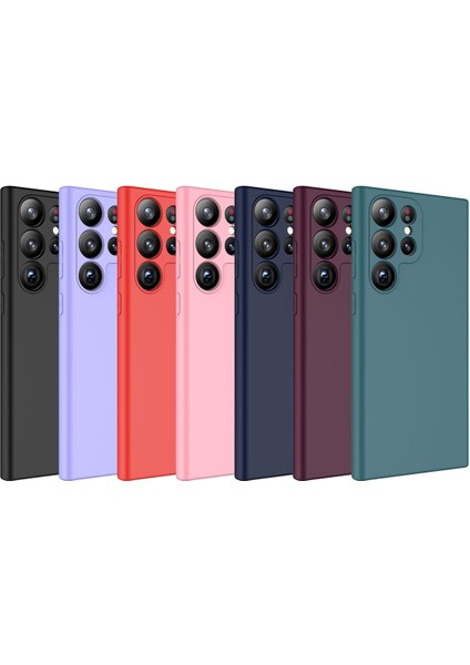 Cepte Aksesuar Galaxy S23 Ultra Kılıf Zore Mara Lansman Kapak-Pembe fiyatları