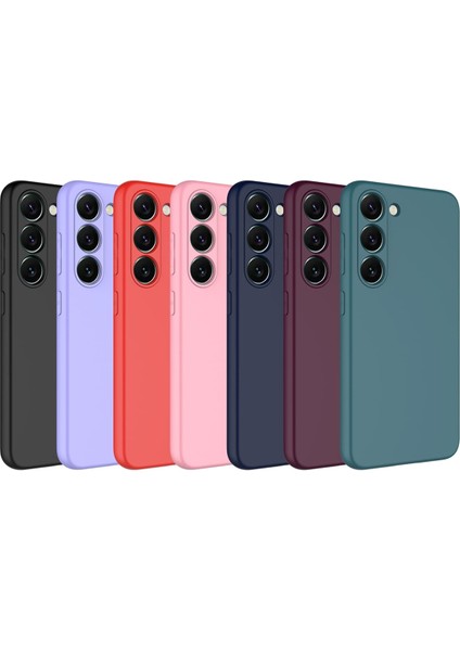 Cepte Aksesuar Galaxy S23 Plus Kılıf Zore Mara Lansman Kapak-Pembe fiyatları