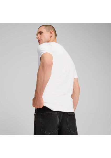 Graphics Tee Beyaz Erkek Tişört - 683209 02