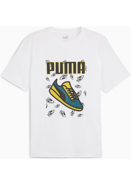 Graphics Tee Beyaz Erkek Tişört - 683209 02
