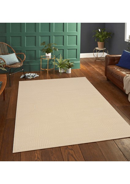 Dolce Sisal Bej Yumuşak Doku Salon Oturma Odası Mutfak Çocuk Odası Halısı