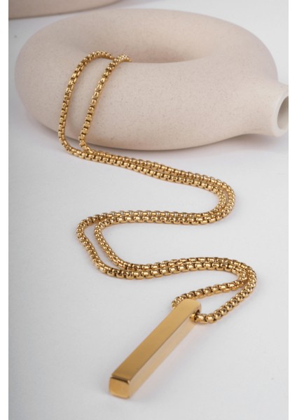 VALENTE GOLD ÇELİK KOLYE modelleri