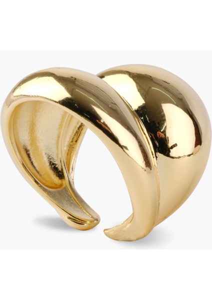 Celestial Ring Gold Çelik Yüzük