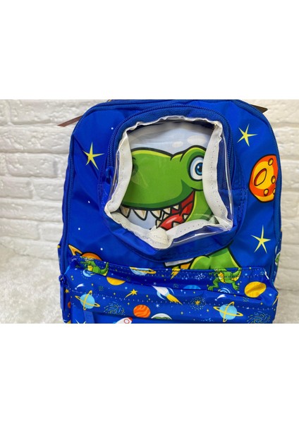 Astronot Dinozor Erkek Çocuk 4 Gözlü Ilkokul Çantası Okul Çantası fiyatları