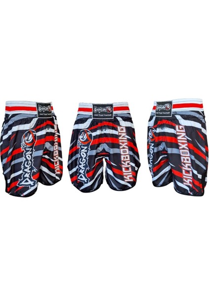 DragonDo KB242 Kick Boks Şortu Kick Boxing Antrenman Şortu Dijital Baskılı Desenli Şort fiyatları