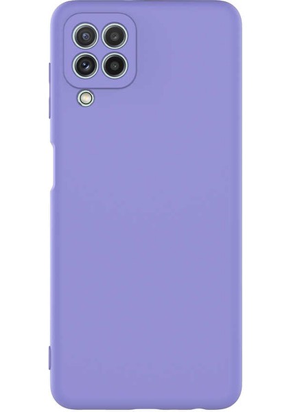 Cepte Aksesuar Galaxy M22 Kılıf Zore Mara Lansman Kapak-Lila